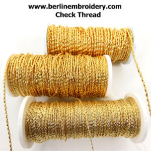 Back in Stock: Gold 2% WM 8 x 2 Check Thread