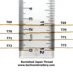 Burnished Japan Thread