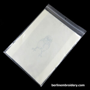 Piece of Fabric with the Baby Burrowing Owl Design