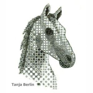 Blackwork Horse - Mangalarga Breed