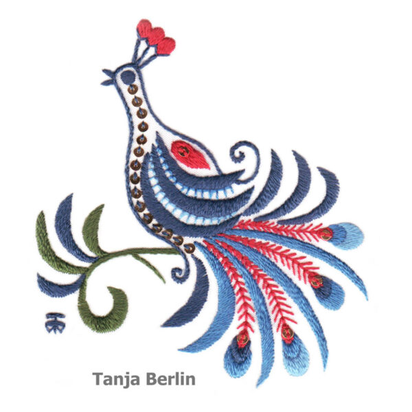 Tropical Bird 2-Sided Embroidery Kit