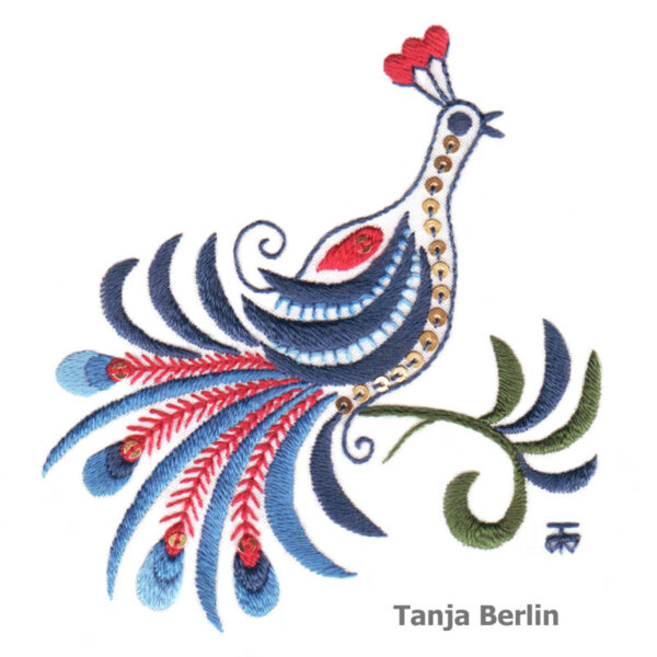 Tropical Bird 2-Sided Embroidery Kit