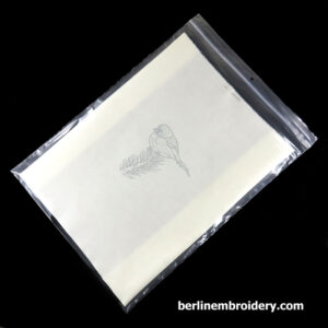 Piece of Fabric with the Red Poll Design