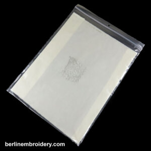 Piece of Fabric with the Acorn Woodpecker Design