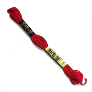 Thread - Red #321 DMC Embroidery Floss - 8 Meter Skein