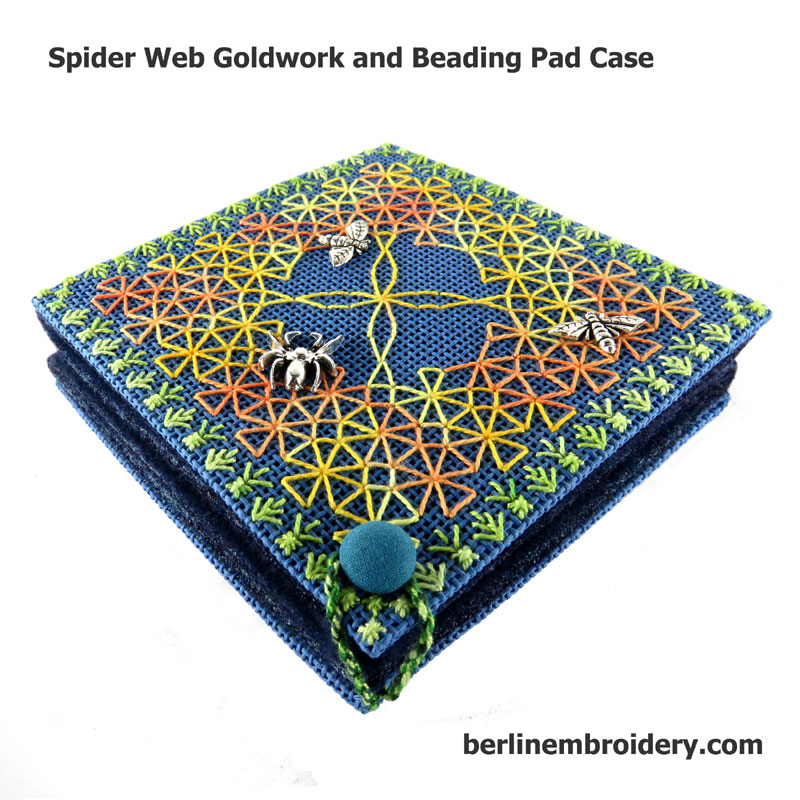 Canvas Work Spider Web Case