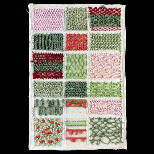 Needle Lace Sampler in Perle Cotton by Beppy Berlin #nlpcgp