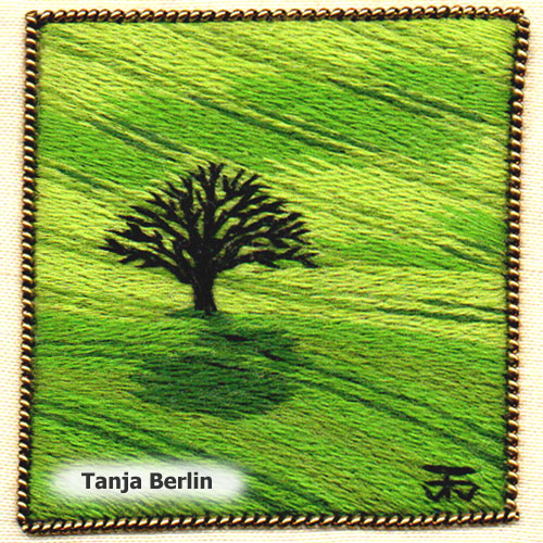 Needle Painting Miniature Treescape Instructions PDF Download or Hardcopy